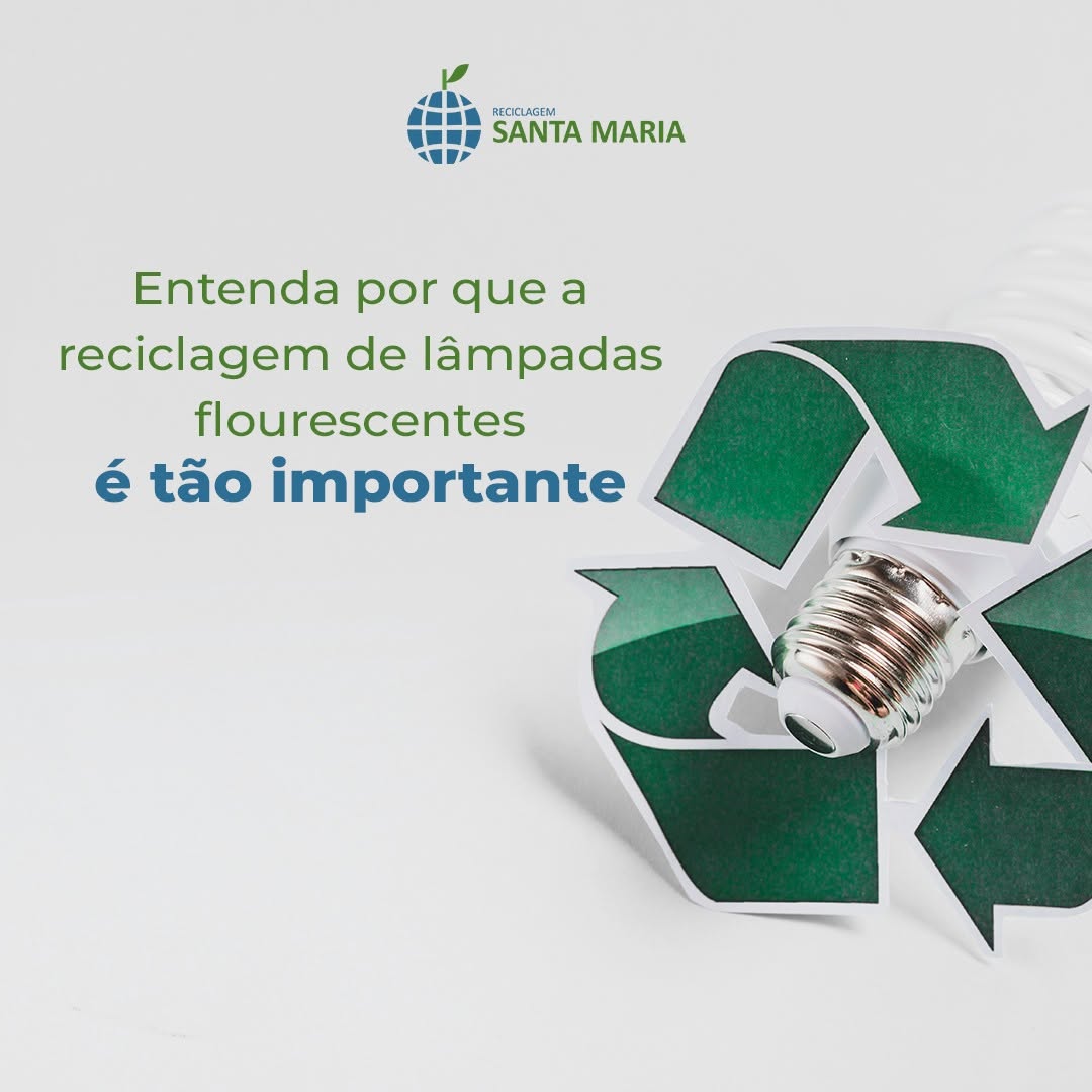 Entenda por que a reciclagem de lâmpadas flourescentes é tão importante