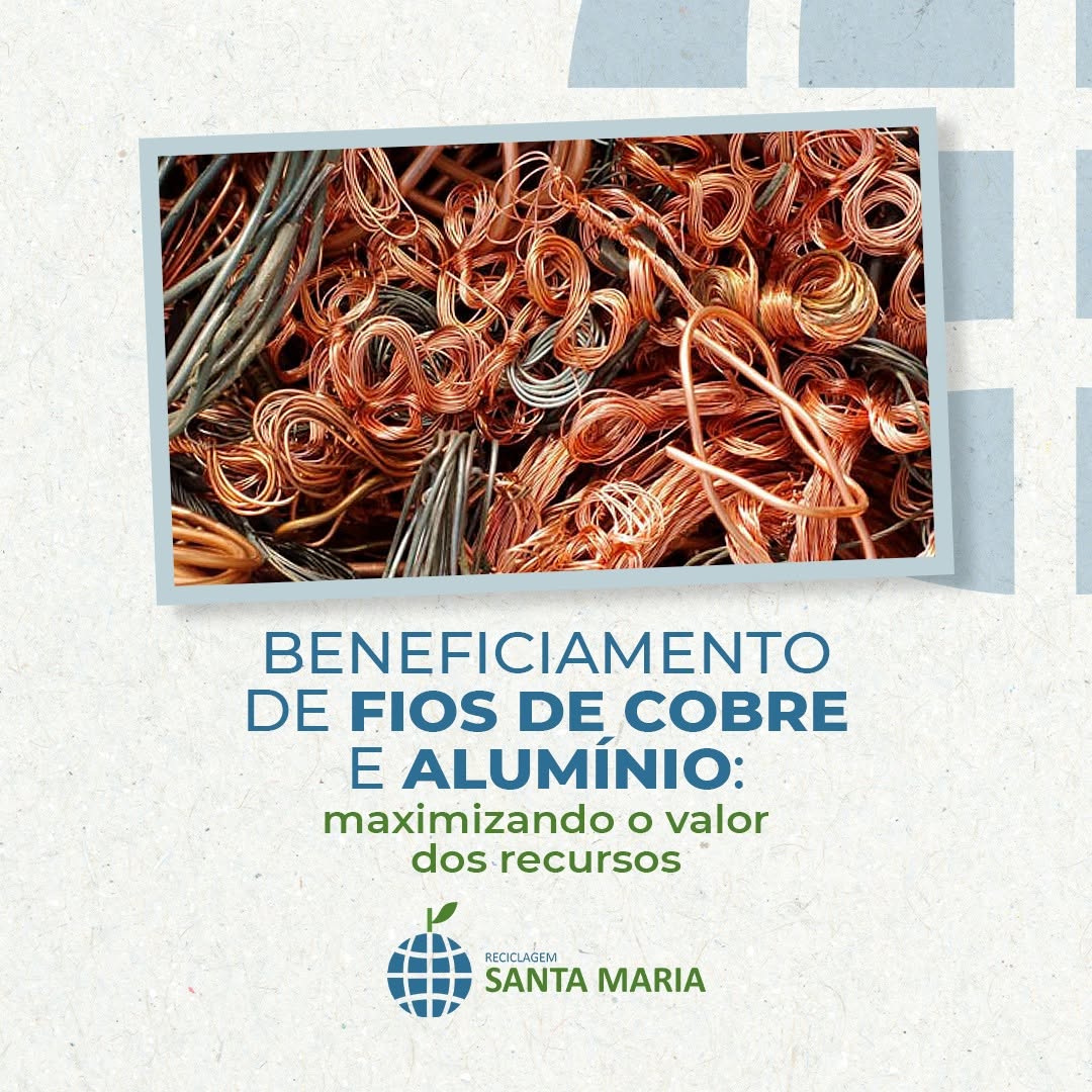 Beneficiamento de fios de cobre e alumínio: maximizando o valor dos recursos