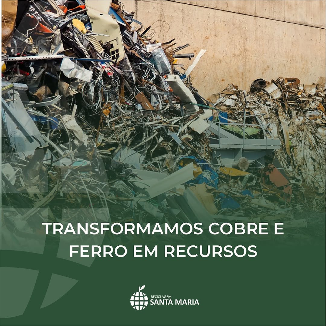 Transformamos cobre e ferro em recursos!