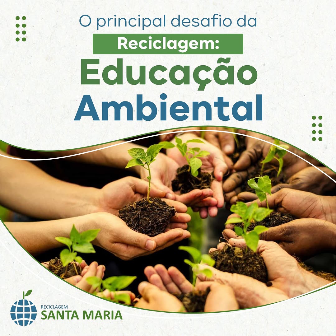 O principal desafio da reciclagem: Educação ambiental